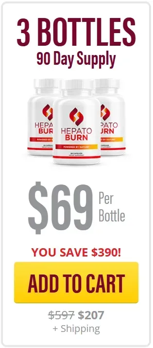 HepatoBurn  3 bottles